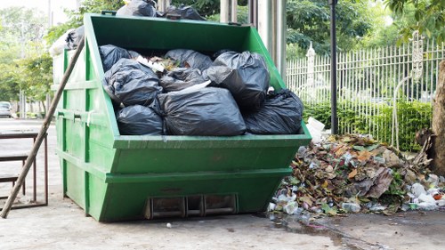 Responsible disposal and recycling during home clearance